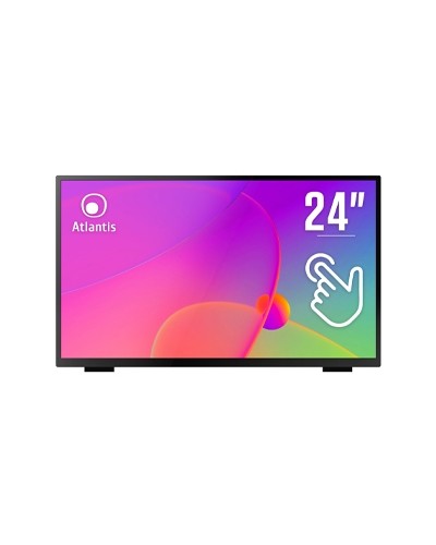 ATLANTIS TOUCH LED Monitor 23.8" Wide A05-T24A-VHDM 1920x1080 8ms 220/212 cd/m² 3000:1 (10M:1) VESA VGA HDMI DP 10-Point Touch
