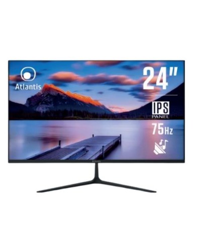 ATLANTIS LED Monitor 23.8" Wide A05-HE24I-VHDM IPS 1920x1080 5ms 235±10cd/m² 1000:1 VESA VGA HDMI DP Black