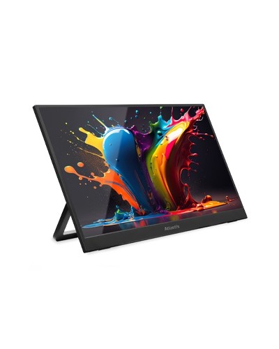 MONITOR PORTATILE ATLANTIS LED 15,6" Wide A05-P156WP IPS 1920x1080 25ms 312cd/m² 600:1 MM 1xMini HDMI 2xUSB-C Cust. Base Piegh.