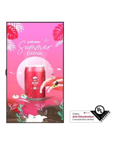 MONITOR LG WINDOW FACING 55" 55XS4P-B IPS 1920X1080 9ms 4000 cd/m² 1.000:1 2HDMI DP USB RJ45 WebOS 6.0