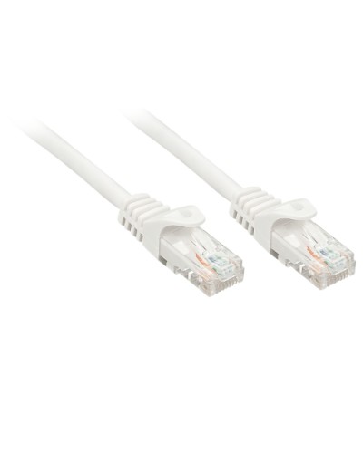 LINDY CAT.6 U/UTP BASIC CABLE WHITE, 3M