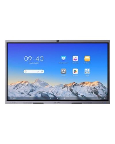 HIKVISION 98'' 4K Interactive Touch Monitor, Wi-Fi/BT, Android 13, 8GB, 128GB, 8MP AI Camera, Google EDLA, Bracket Included *REQ