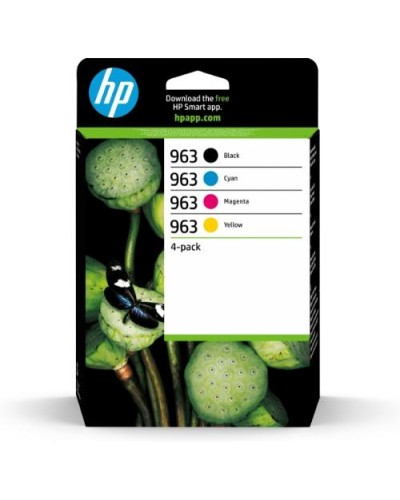 HP 6ZC70AE 963 INK CMYK 4PACK