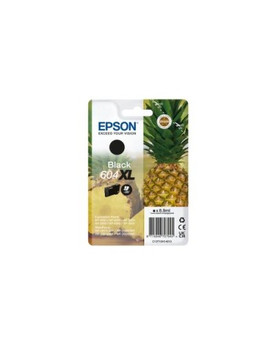 EPSON 604XL Black Pineapple Ink Cartridge C13T10H14010 for XP-2200, XP-3200, XP-4200, WF-2910DWF, WF-2930DWF, WF-2950DWF