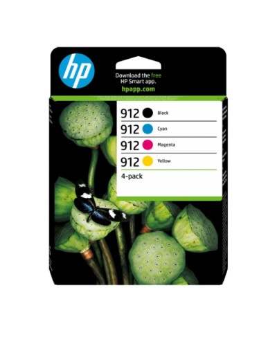 HP 6ZC74AE 912 INK CMYK 4PACK