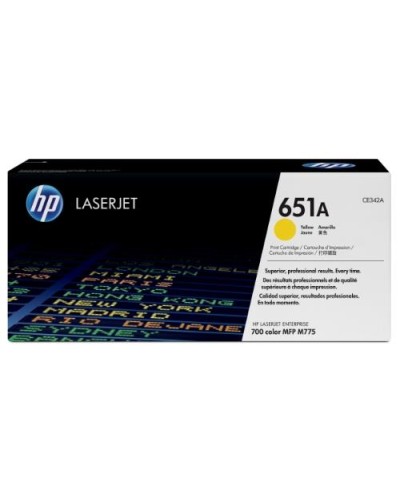 HP CE342A N651A YELLOW TONER
