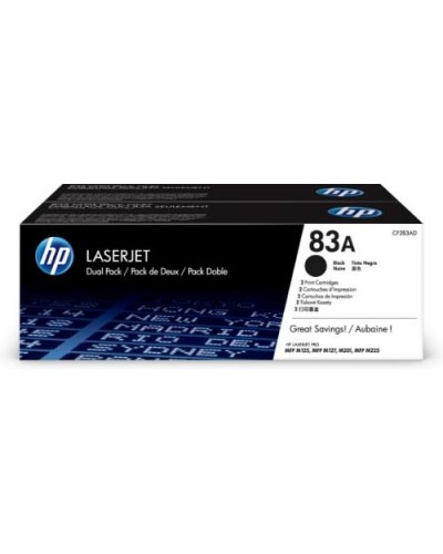HP CF283AD N83A Black Toner 2-Pack