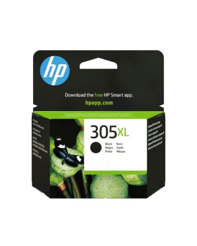 HP 3YM62AE No. 305XL Black Ink Cartridge - Compatible with HP DeskJet 2710 2720 2721 2722 2723 2724 Envy 6432
