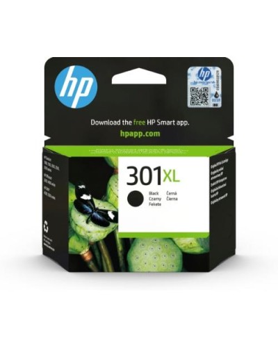 HP CH563EE N.301XL Black Ink Cartridge 480 Pages - Deskjet F2050 1510 3050 3050A 1050 2050A OJ-2620 OJ-4630