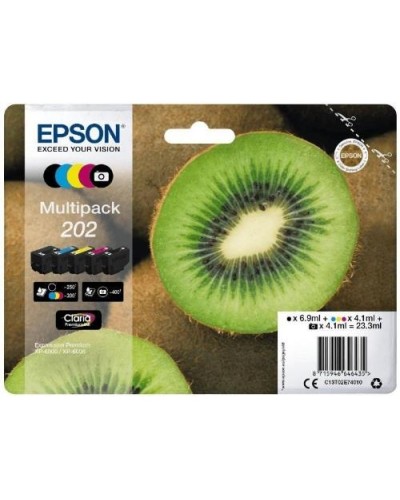 EPSON C13T02E74010 5C Kiwi Multipack for XP-6000 XP-6005 XP-6100