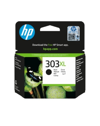HP T6N04AE N.303XL Black Ink Cartridge for Envy 7830 7130