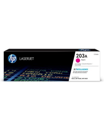 HP CF543A No. 203A Magenta Toner (1,300 Pages) for LaserJet M254NW M254DW M280NW M281FDN M281FDW