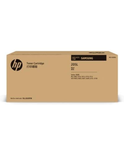 HP SAMSUNG MLT-D205L/ELS Black Toner 5,000 Pages for ML-3310ND ML-3710ND SCX-4833FN SCX-4833FR SCX-5637FN