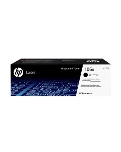 HP W1106A No. 106A Black Toner 1,000 Pages for 107 MFP 135 137