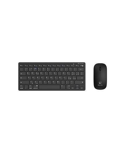ATLANTIS PREMIUM KIT P013-LK-8955-WB ULTRASLIM WIRELESS DUAL MODE MINI KEYBOARD + WIRELESS MOUSE - BLACK