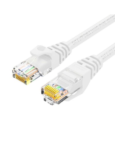 Hikvision LAN Cable PATCH CORD CAT 6 24AWG, CU, White 2m
