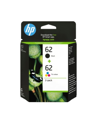 HP N9J71AE HP 62 INK CARTRIDGE COMBO