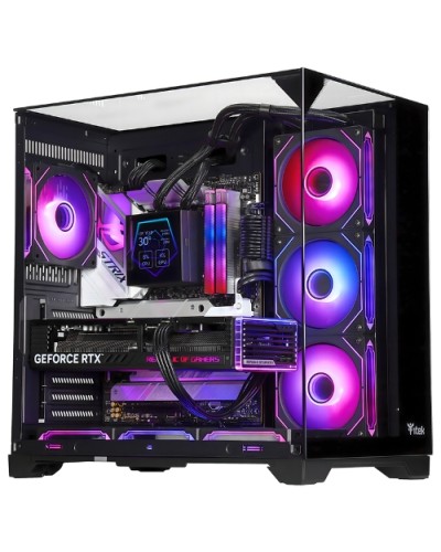 ITEK TOWER "DARK CAVE PANO" GAMING CASE