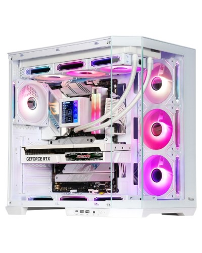 ITEK TOWER "DARK CAVE AKU" GAMING CASE WHITE