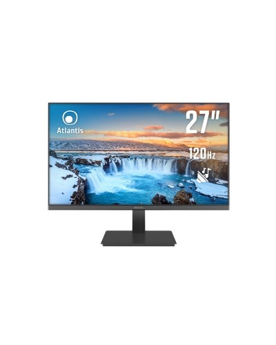 ATLANTIS LED Monitor 27" Wide A05-HE27VF-VHM VA 1920x1080 120Hz 5ms 263±10cd/m² 4000:1 VESA VGA HDMI Black
