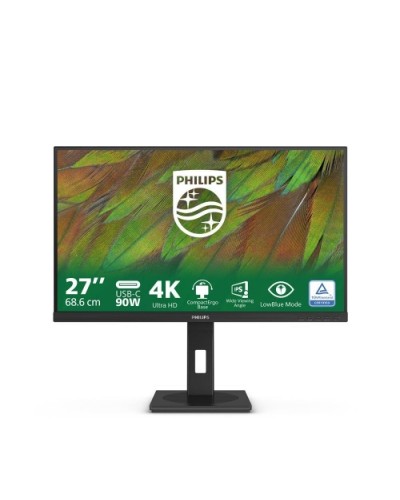 Philips 27" LED Monitor 27B1U3900/00 IPS 4K UHD, 4ms, 350cd/m², 1000:1, 2x2W Speakers, Height Adjustable, Pivot, 2HDMI, DP, USB-