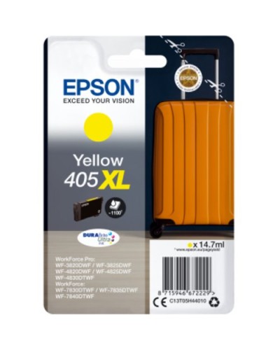 EPSON 405XL C13T05H44010 Yellow Trolley Ink Cartridge - WF-3820DWF WF-3825DWF WF-4820DWF WF-4830DTWF WF-3640DTWF WF-7830DTWF WF-