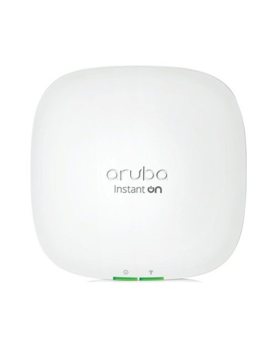ARUBA HPE Indoor Instant On AP22 (RW) Access Point - 802.11ax, 1.66 Gbps, 2.4/5 GHz, PoE w/ 12V PSU EU Bundle R6M50A