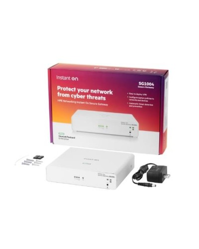 HPE Networking Instant On 4-Port Gigabit Secure Gateway SG1004
