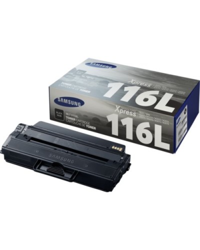 HP SAMSUNG MLT-D116L/ELS Black Toner Cartridge (3,000 Pages) - SL-M2625 SL-M2825ND SL-M2675F SL-M2875FD M2885FW M2835DW Compatib