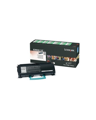 LEXMARK E260 E260A11E BLACK RETURN TONER