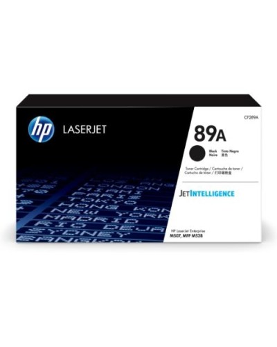 HP CF289A (89A) Black Toner Cartridge - 5,000 Pages - M507, M528