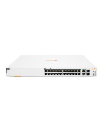 HPE Networking Instant On 1960 Switch Series JL807A 24 x 10/100/1000 (POE 370W) + 2 x 10GB BASET + 2 x 10GB SFP+