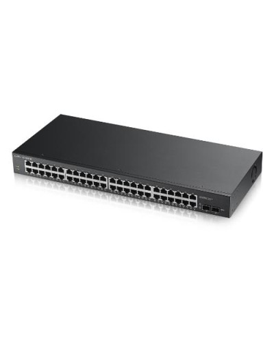 ZYXEL GS-1900-48 48P GIGABIT LAN SWITCH + 2 SFP Gigabit Ports, IPv6 Support, VLAN, WEB MANAGED Rack