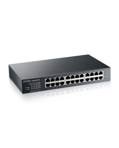 ZYXEL NebulaFlex 24-Port Gigabit Web Managed Switch - IPv6, VLAN, Fanless - GS1915-24E-EU0101F