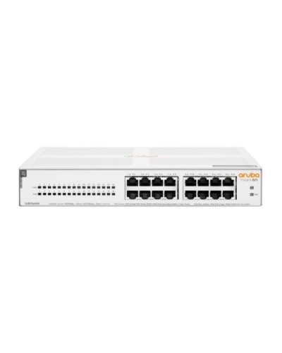 HPE Networking Instant On 1430 Switch R8R48A Unmanaged 16-Port 10X100X1000 Class4 PoE 124W