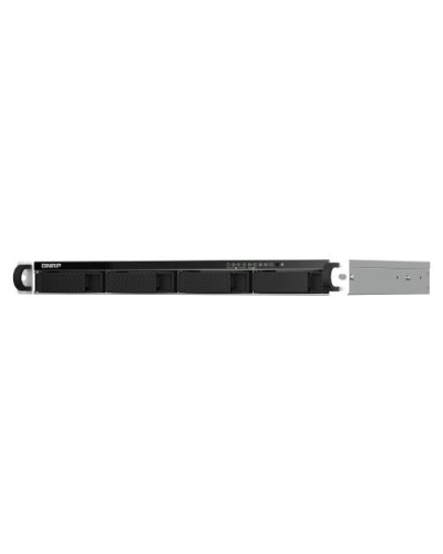 QNAP TS-464U-8G 1U Rackmount NAS, 4-Bay, No HDD, 8GB RAM, Intel Celeron N5105/N5095 Quad-Core, 2x2.5GbE, 2xUSB3.2, 1xHDMI, 250W 