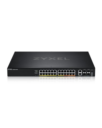 ZYXEL XGS2220-30HP 24P Gigabit POE+ 2P 10GB MultiGigabit POE (Max 400W) + 4P 10GB SFP+ Rack Managed Layer 3 Lite Stackable Switc
