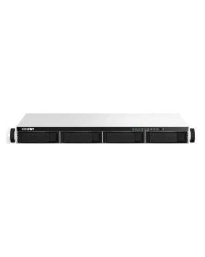 QNAP TS-464eU-8G 1U Rackmount NAS, 4-Bay 2.5"/3.5" + 2x M.2 PCIe SSD, 8GB RAM, 2x 2.5GbE, 2x USB3.2, 1x HDMI, Intel Cel N5105/N5