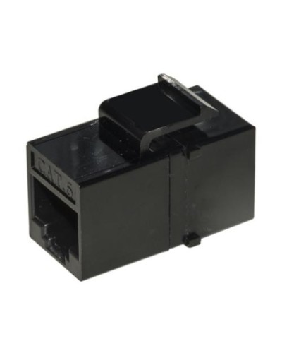 RJ45 UTP Cat.6 Feed-Through Coupler 2x8 Pin Unshielded with LKCKF6 Panel Mount Clips