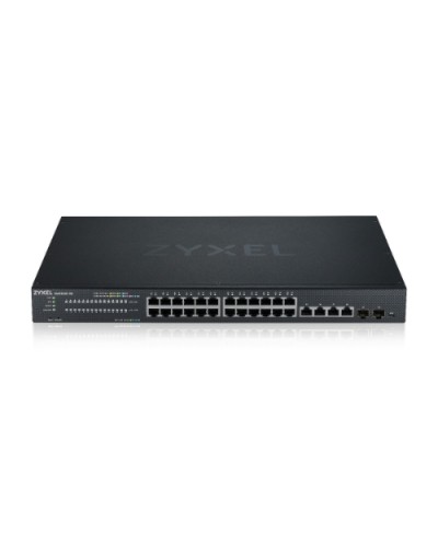 ZYXEL XMG1930-30-ZZ0101F 24P 2.5G + 4P 10GbE + 2P 10G SFP+ Switch, IPv6, VLAN, QoS, IGMP, Rackmount, Fanless, Nebula Basic