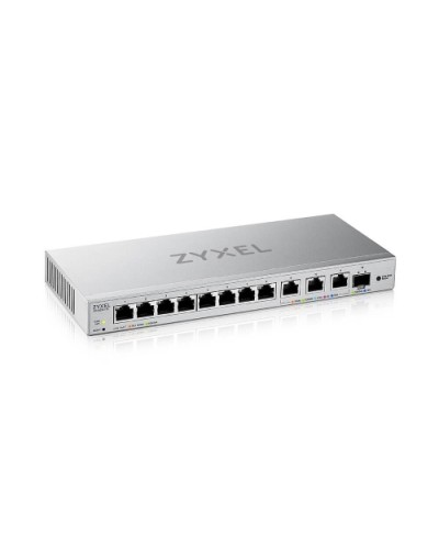 SMART MANAGED Switch, 8 Gigabit Ports, 3 10G Ports, 1 SFP+ 10GbE Port, Easy Management for VLAN, QoS - FANLESS