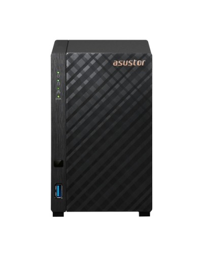 ASUSTOR AS1102TL NAS Tower, 2-Bay, Realtek RTD1619B Quad-Core 1.7GHz, 1GB RAM, 1GbE, USB x2, Wake-on-WAN