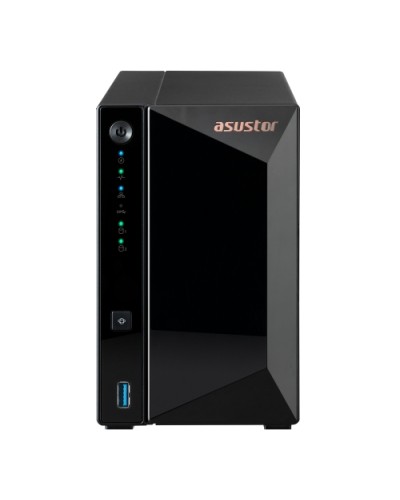 ASUSTOR NAS Tower 2-Bay, Realtek RTD1619B Quad-Core 1.7GHz, 2GB RAM, 2.5GbE x1, USB3.2 Gen1 x3, WOW (Wake on WAN) AS3302T v2