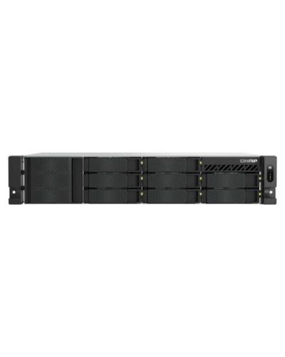 QNAP TS-855eU-RP 2U Rackmount NAS - 8-Bay, No HDD, 8GB RAM, Intel Atom C5125, Dual 2.5GbE, Dual PSU