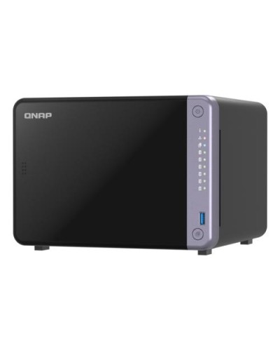 QNAP TS-632X-4G NAS Tower - 6-Bay 3.5" NOHDD - 2x 10GbE SFP+ - 2x 2.5GbE - USB3.2 - 4GB DDR4 RAM - Quad-Core AL-524 2.0GHz