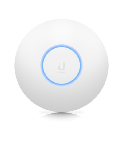 UBIQUITI UNIFI U6-Enterprise WIRELESS ACCESS POINT - 1 RJ45 2.5 GbE - WIFI 2.4/5/6 GHz 4X4 MIMO - 600+ Devices