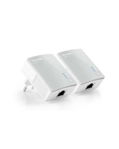 TP-Link TL-PA4010KIT Powerline Adapter Starter Kit 2-Pack, 500Mbps, Nano Size, Plug & Play