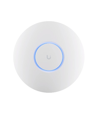 UBIQUITI ACCESS POINT U6+ UNIFI WIRELESS WiFi 4/5/6 PoE 1P RJ45 MIMO 2.4/5GHZ 2X2 MIMO - 300 CLIENTS