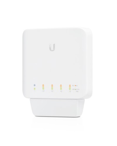 UBIQUITI USW-FLEX Switch 5-Port Gigabit PoE+ LAN with 1 PoE++ Input Port L2