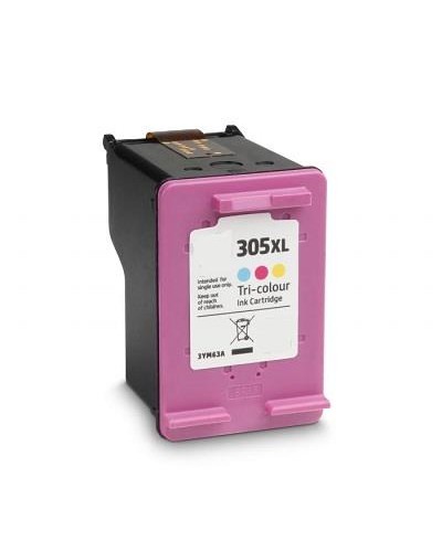 HP 305XL Compatible Ink Cartridge - Tricolor 3x6ML - for 2710 2720 2721 2722 2723 2724 Envy 6432 - 3YM63AE